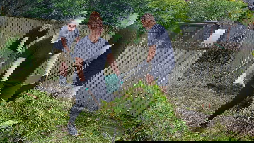 The Childrens Foundation team work