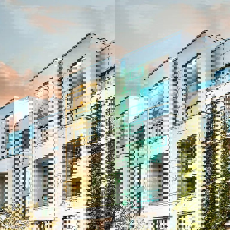 Installation of a heating solution in a appartment building