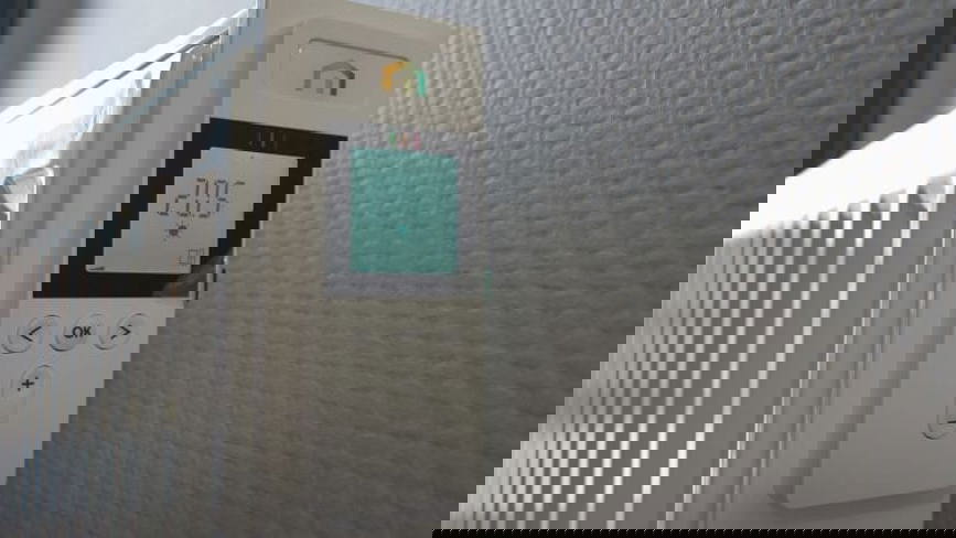 Yali electric panel radiator installed on a houseboat