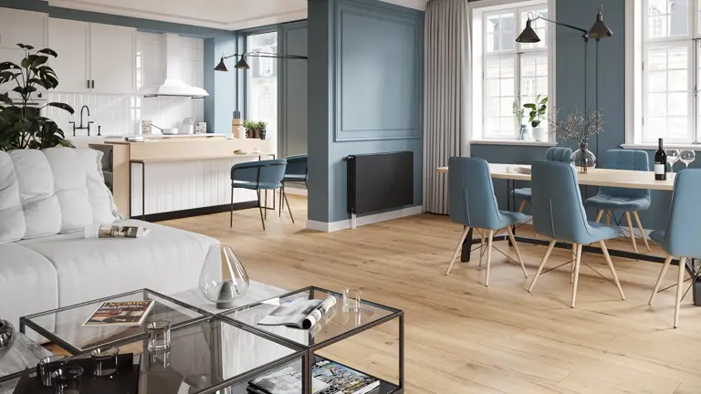 En bild på ett vardagsrum