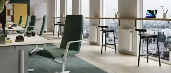 Renovation of offices with radiators