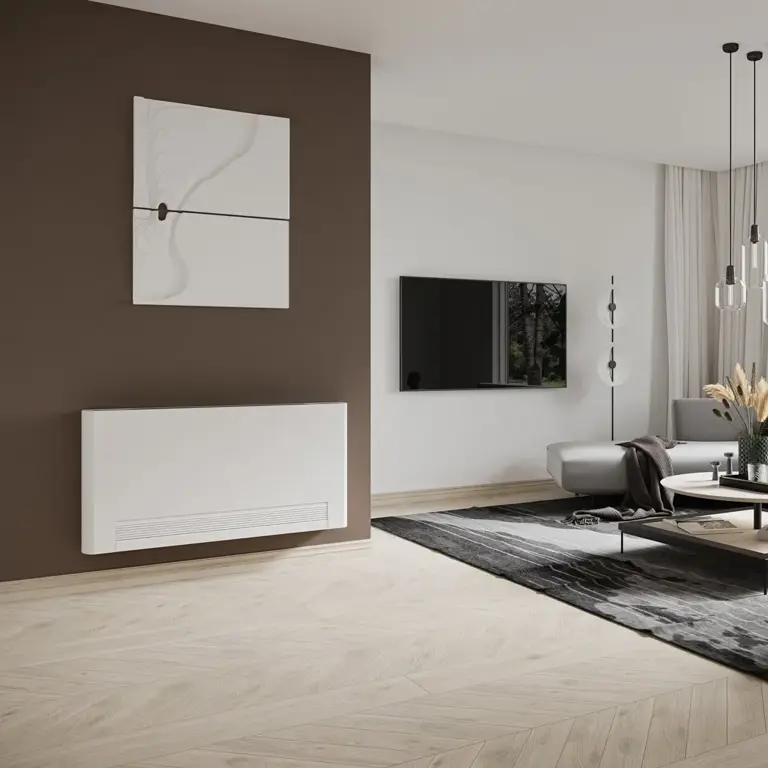 ivector s2 wall mounted in a living room